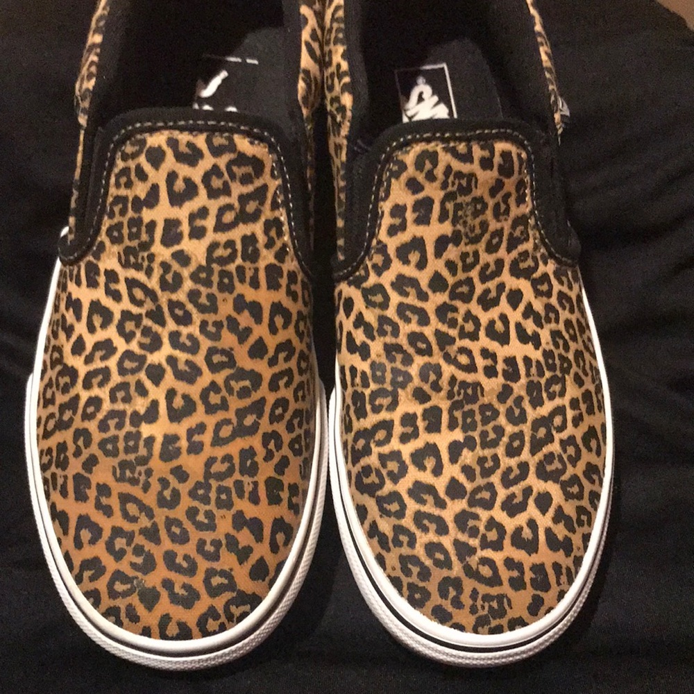 Cheetah Vans sz.5 women’s 6.5 youth - Picture 2 of 6